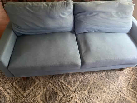 Photo of free Blue Couch (North Boulder) #2