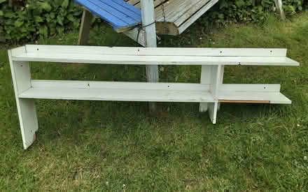 Photo of free White Shelving for Garage or Shed (CV35 Nr Kenilworth) #1