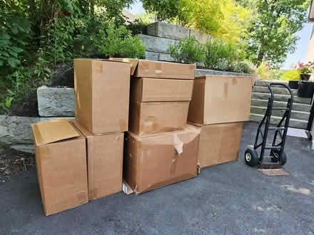 Photo of free Boxes. Large corrugated (lunenburg) #1