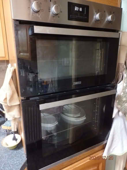 Photo of free Zanussi double electric oven, hob and Franke sink (Leasgill LA7) #2