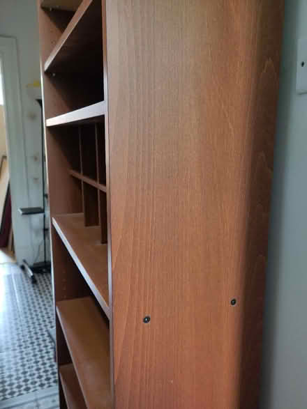 Photo of free Tall sturdy wood shelves (G42) #4