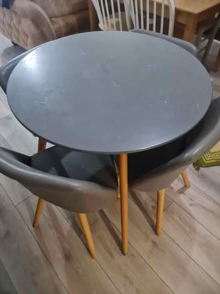 Photo of free Dining table with chairs (N18) #2