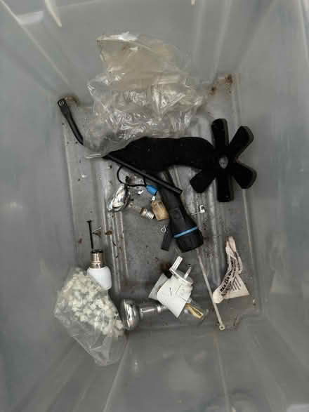 Photo of free Various items in plastic box (N15) #1