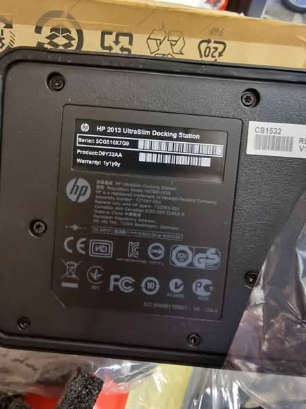 Photo of free HP D9Y32A UltraSlim Docking Station (Romford, RM2) #2