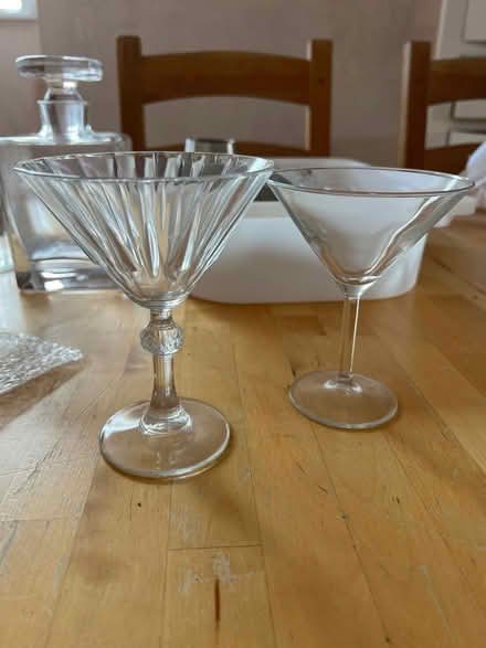 Photo of free Martini glasses x 2 (Morrell Avenue OX4) #1