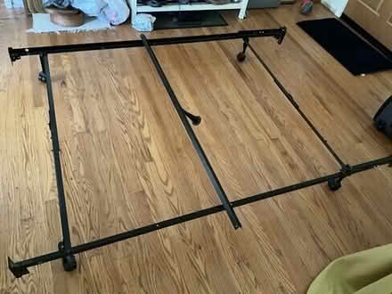 Photo of free Steel Bed Frame #1