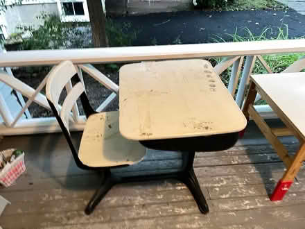 Photo of free vintage school desk (New Paltz, NY) #1