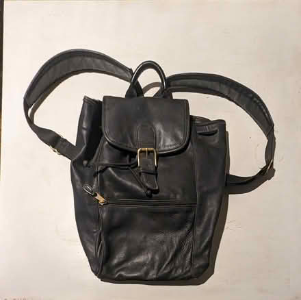 Photo of free Leather Coach knapsack (Park Slope (north)) #1