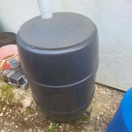 Photo of free Black plastic water butt (Camberley GU15) #2
