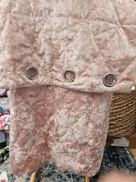 Photo of free Pair of small plush curtains (Milton Keynes central,mk 6) #2