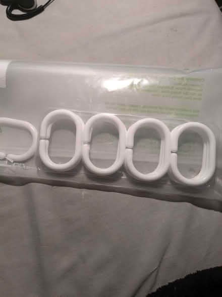 Photo of free Shower Curtain rings (Hove Green BN3) #1