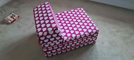 Photo of free Kid's folding chair/mattress thingy (pink? red?) (Sheddingdean RH15) #1