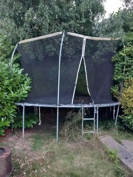 Photo of free 12ft trampoline 10 years old CO4 (CO4 Highwoods) #2