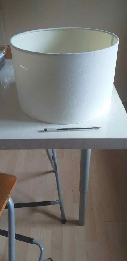 Photo of free Large white fabric shade (Thornton Heath CR7) #1