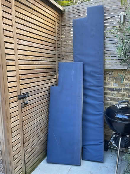 Photo of free Cushions for outdoor benches (Battersea) #1