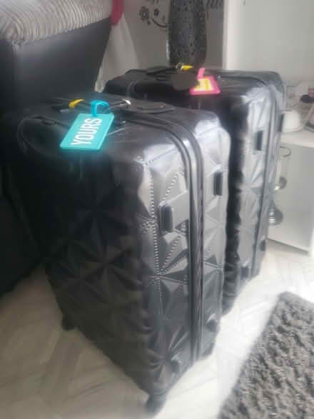 Photo of free 2 large suitcases (Winsford CW7) #2