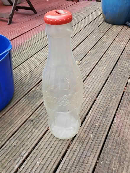 Photo of free Giant Coke bottle piggy bank (Plumstead, SE18) #1