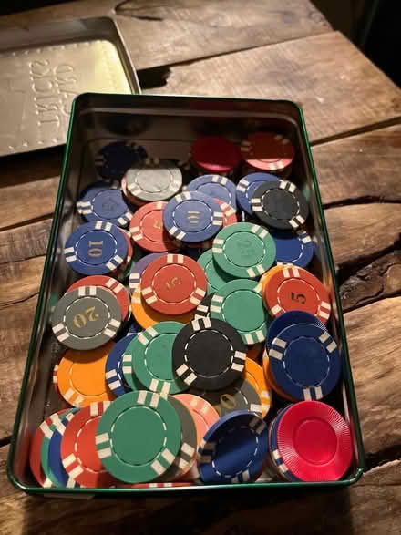 Photo of free Assorted Poker chips (Shelford, CB22) #1