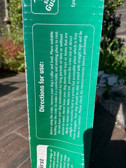 Photo of free Dog crate (CO13) #4