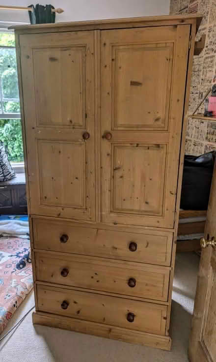 Photo of free Pine wardrobe (Stourbridge DY8) #1
