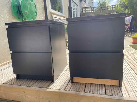Photo of free IKEA malm bedside table x2 (Wimbledon SW20) #1