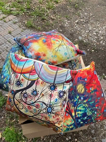 Photo of free Set of 5 cushions (Middlewich) #1