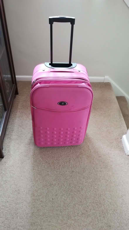 Photo of free Pink Wheelie Suitcase (Alsager ST7) #1