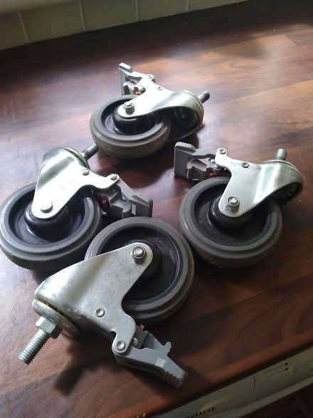 Photo of free Castor wheels (GU51) #1