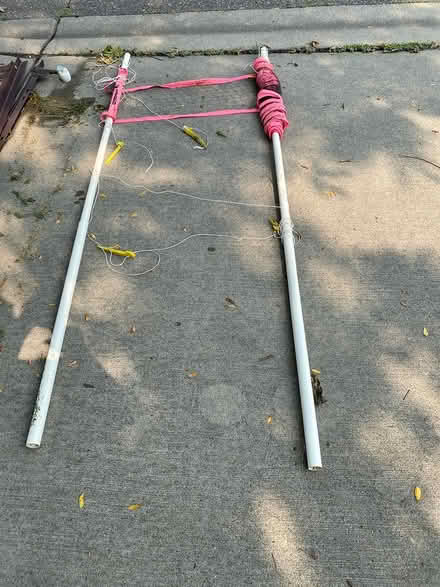 Photo of free Volleyball Net, Poles & Stakes (4940 Kingsberry Lane, Mntka) #1