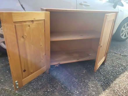 Photo of free Wooden cupboard (Turves Green B31) #3
