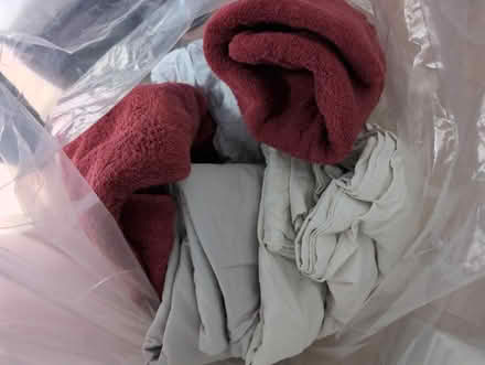 Photo of free 3 x red towels (Dagenham RM10) #1