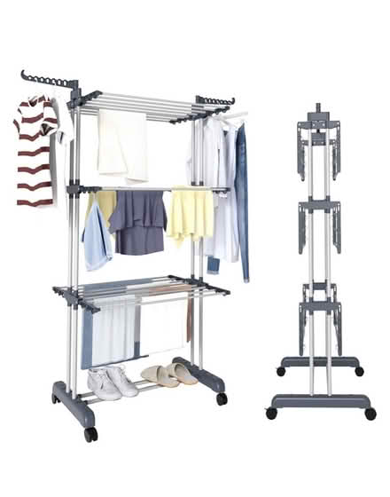 Photo of free Drying rack on wheels (Forest gate E7) #1