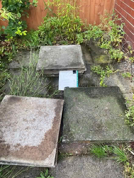 Photo of free FLAGS concrete good condition (SK11) #4