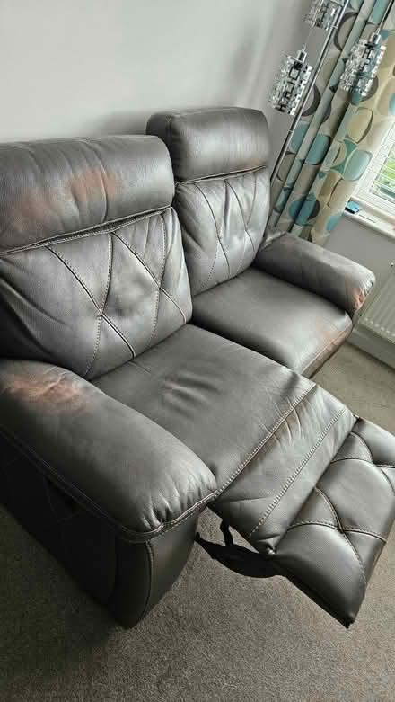 Photo of free two seater recliner sofa (Littleover DE23) #2