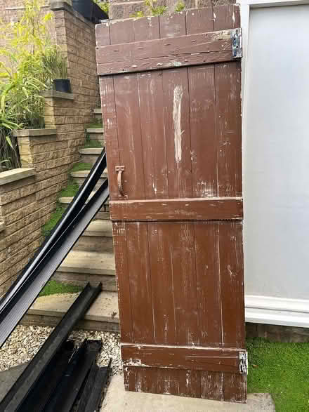 Photo of free Wooden door (Idle) #1
