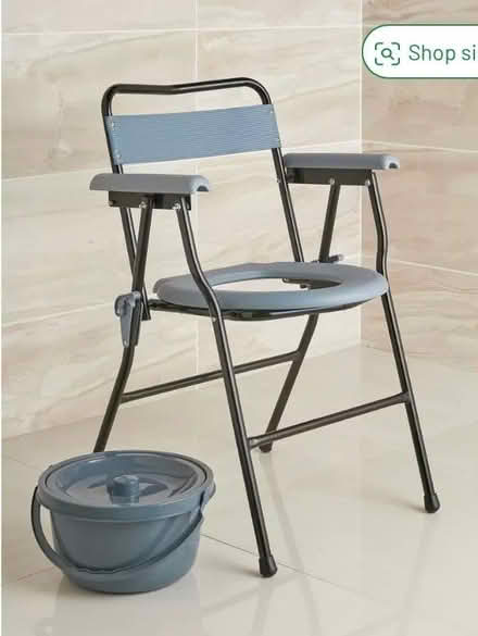 Photo of free 2 Foldable Commode Chairs (Harold Hill RM3) #2