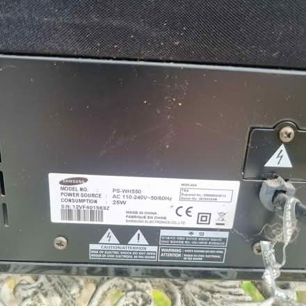 Photo of free Samsung ps-wh550 (PO18) #4
