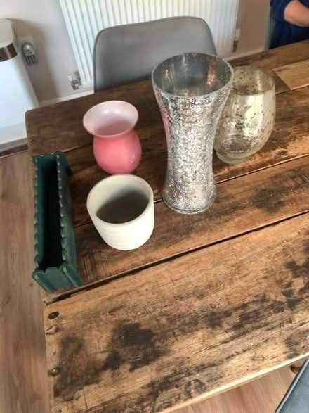 Photo of free Four vases & trough (Colwall Stone WR13) #1