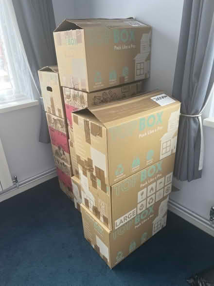 Photo of free Packing cardboard boxes (Mandeville DT4) #1