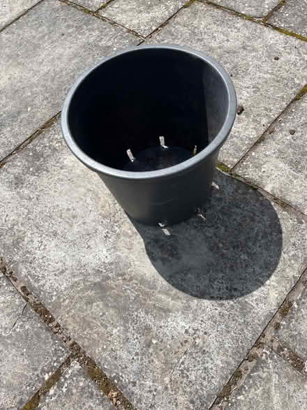 Photo of free Black plastic pot (Blewbury) #1