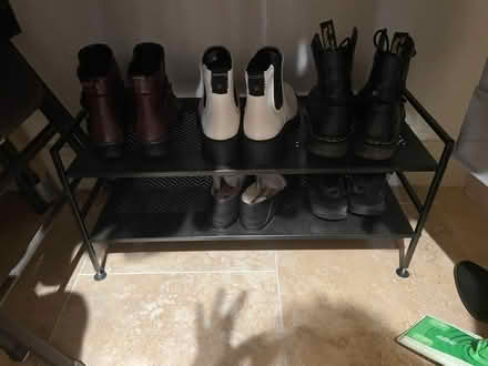 Photo of free Small Shoe Rack (56 West 65th Street) #1