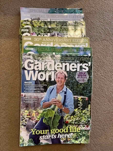 Photo of free gardeners world magazines (Old Road OX3) #2