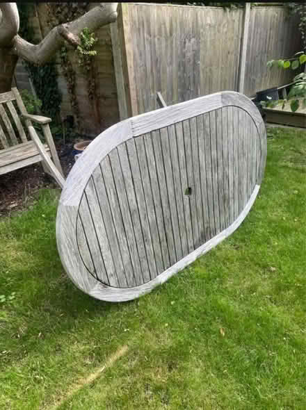 Photo of free Solid wooden garden table (E4) #1