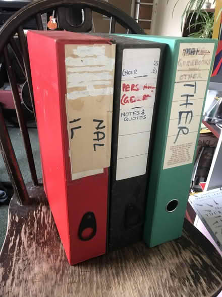 Photo of free 6 Box Files (Luddenden Foot HX2) #2