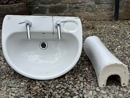 Photo of free Ideal Standard basin and new taps (Acton SY9) #1
