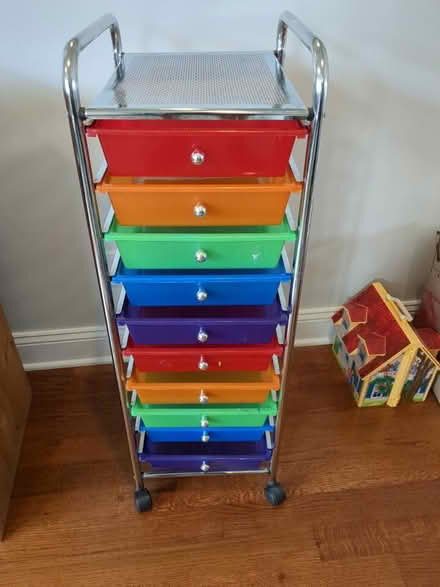 Photo of free Kids/teens craft bin cart (Eastchester, NY) #1