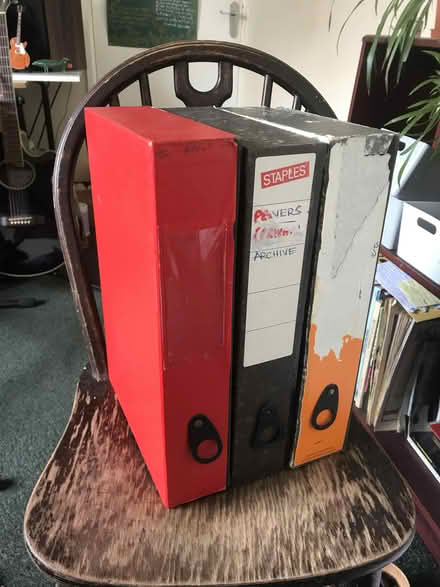 Photo of free 6 Box Files (Luddenden Foot HX2) #1