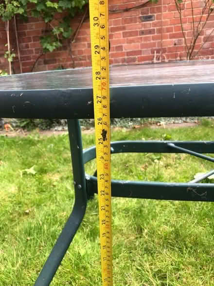 Photo of free LARGE Oval Garden Table, 6 seater, aluminium/glass (Copsewood CV3) #2