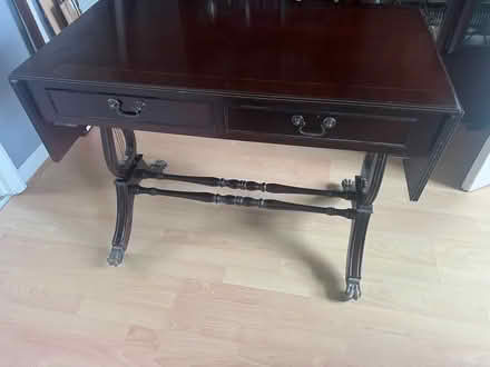 Photo of free Extendable mahogany table (Penrith CA11) #2