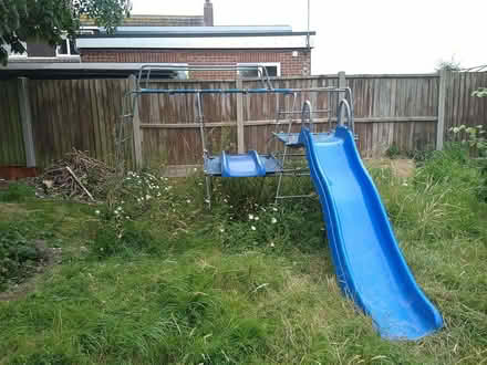 Photo of free Climbing frame including slide extension (South Heighton BN9) #1